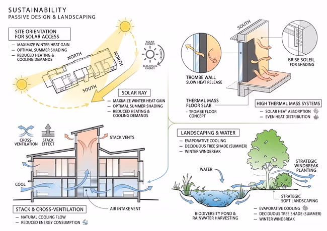 PASSIVE AND LANDSCAPING